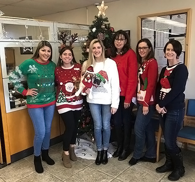 Frontwave Credit Union Ugly Sweater Contest Winners