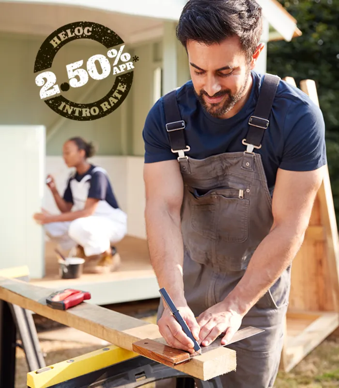 Get a 2.50% APR for six months on a new HELOC