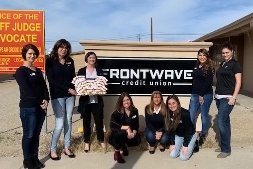 Twentynine Palms team presents $500 to Navy-Marine Corps Relief Society